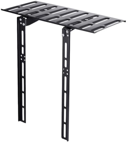 Alipis Support Mural de Rangement sans Perçage pour Routeur TV et Câbles Étagère pour Meuble TV Finition Lisse Salon et Bureau