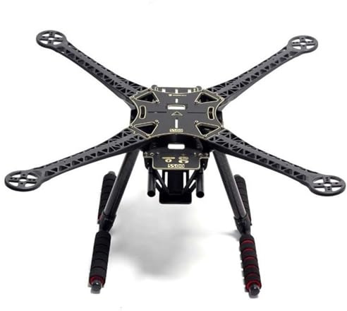 500-mm-S500-SK500-Quadrocopter-Multicopter-Rahmenbausatz (PCB-Version) mit Landegestell aus Kohlefaser for FPV-Quadrocopter-Gimbal-Upgrade