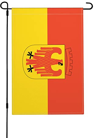 Potsdam Gartenflagge Mit Schnallen Hausflaggen Wetterbeständige Fahne Für Heimdekoration Draußen Urlaub 30X45cm