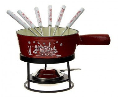 Service À Fondue Chalet Rouge - HHF-078