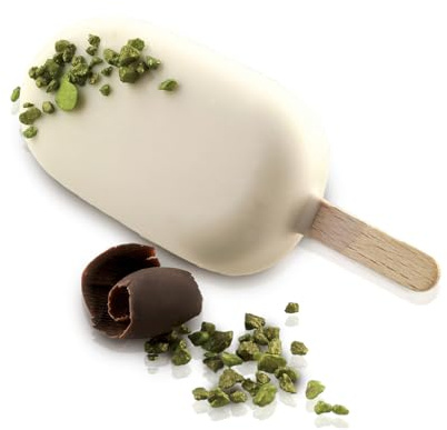 Silikomart - GEL01 Mini Classic - Moule en silicone - 38 x 73 x 18 mm - GEL01M Mini Classic - Blanc