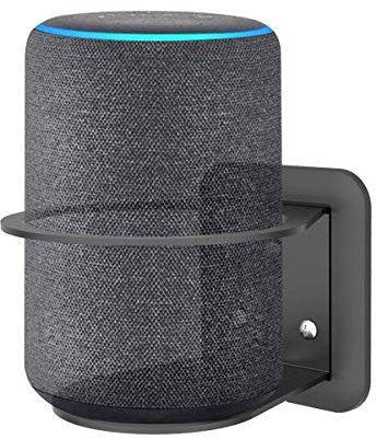 Cozycase Support pour Ech/Ech Plus (2ème génération) et Google Home Une Solution Peu encombrant pour 2ème génération et Google Home Black