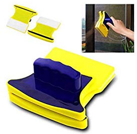 Limpiador de cristales magnético, doble cristal, cómodo y práctico