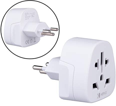 Svizzera Switzerland CH Adapter Plug Viaggi Tipo H to a UK, US USA American, Australia, EU Europe European, China, Japan Giappone, Thailandia, Argentina, Swiss Adattatore Presa Internazionale 3 Pin