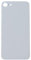 Smartex® Back Cover Glass compatibile with iPhone 8 | Rear Housing Replacement (Silver)