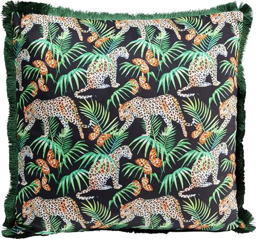 Kare Design Kissen Jungle, Accessoire, Deko-Kissen, mit Reisverschluss, 45x45cm