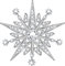 KristLand Broche en Forme D'étoile avec Cristal Scintillant Style Vintage pour Mariage Fête Anniversaire pour Femme