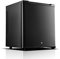 30L Mini Fridge For Bedrooms Under Counter Freestanding Fridge With Cooling And Heat Drinks & Beer Larder Refrigerator Adjustable Thermostat Lockable For Bedroom And Small Office Space (Color : Black