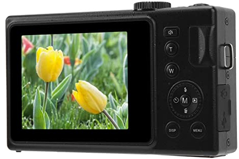 Digitalkamera, Unterstützt 4K 56MP Vlogging-Kamera, Unterstützt Selbstauslöser, Loop-, Gesichtserkennung, Leistungsstarke Kameras für Fotografie, für Reisen, Hochzeiten,