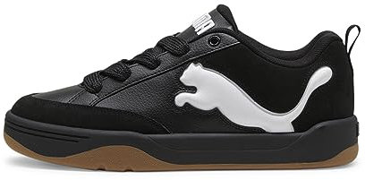 PUMA Unisex Park Lifestyle SD Sneaker, Black White, 44 EU