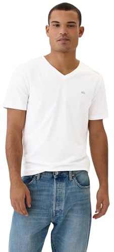 Gap Herren Everyday Soft Logo V-Neck T-Shirt Everyday Soft Logo V-Neck T-Shirt