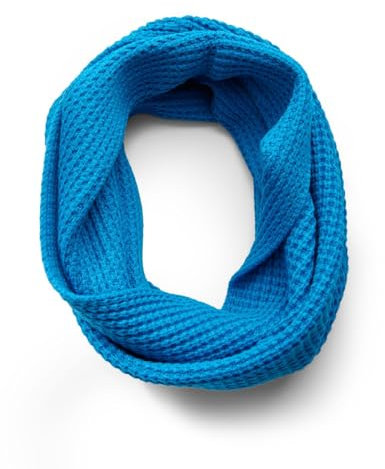 CECIL Damen B572460 Loop-Schal mit Struktur, Fjord Aqua Blue, A