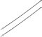 The Lord of the Tools 2 Sets RC-Antennenrohr mit Kappe Universelle Silberne Antennenhalterung für RC-Auto Quadcopter FPV-Drohne RC-Boot Flugzeug 320 Mm Lang