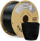OVERTURE TPU-Hochgeschwindigkeits-Filament, 1,75 mm, flexibel, 95 A, TPU-Rolle, 3D-Drucker-Filament, 2 kg, 1 Spule, Maßgenauigkeit +/- 0,02 mm, (HS, TPU, Schwarz, 2 kg, 1er-Pack)