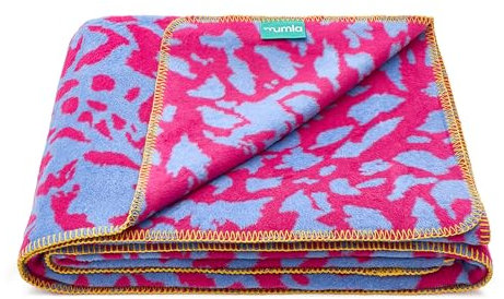 MUMLA - Kuscheldecke 150x200 cm, warme Decke für Schlaf- und Wohnzimmer, beidseitig verwendbar, hochwertiger Stoff, Leopardenmuster, Decke Sofa, tagesdecke, Blanket, Decke Baumwolle