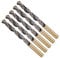 METALLIXITY Drill Bit (10mm) 5Pcs, 4341 High-Speed Steel Straight Shank 118° Black and Gold Finish for Copper Aluminum Wood Plastic Medium Hard Metal