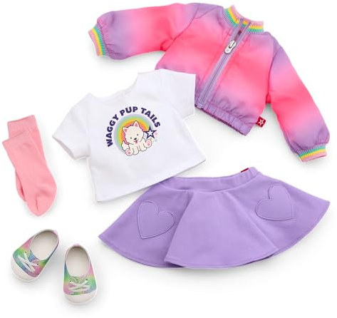 American Girl Summer's Waggy Pup Tails Outfit für 45,7 cm große Puppen (Mädchen des Jahres 2025)