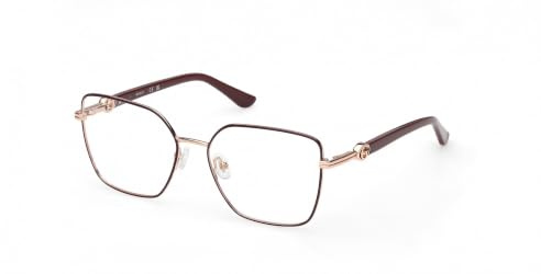GUESS GU50313 Shiny bordeaux 53/16/140 WOMAN Eyewear Frame