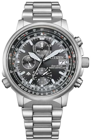 Citizen Orologio da polso da uomo con cronografo Eco-Drive Promaster Sky