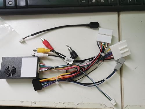Car Radio Stereo Power Wiring Retrofit Harness Cable with Canbus Compatible with Juke 2010-2014 for Nissan 2013-2018