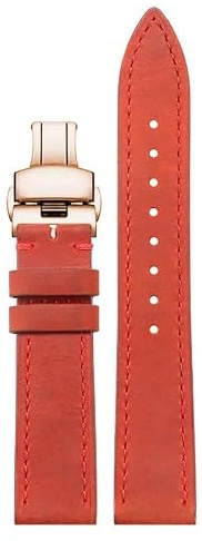 London Craftwork Lederarmband, kompatibel mit den Serien NOMOS Club, Orion, Tangente, Zürich und Ludwig in 18 mm, 19 mm, 20 mm, 21 mm, 22 mm, 24 mm