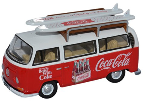 Oxford Diecast 76VW030CC Volkswagen Bay Window Coca Cola 1:76 Scale Diecast Model Vehicle