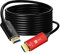 Twozoh Cable HDMI la Fibra 8K 50M, Alta velocidad del Cable la Fibra óptica HDMI 2.1 Compatible con 8K@60Hz 4K@120Hz 48Gbps