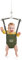 Infant Master Baby Doorway Jumper, Durable Baby Door Bridge with Adjustable Shoulder Strap, Soft Johnny Saddle Bag for Babies with Baby Door, Ideal Gift for Kids