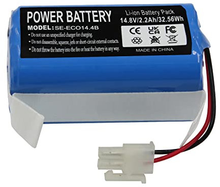 Li-ion 14.8V 2200mAh Staubsauger Akku für Ecovacs 4ICR19/65 Deebot CEN55 für ILIFE V7 X620 für Dibea D960 GT200