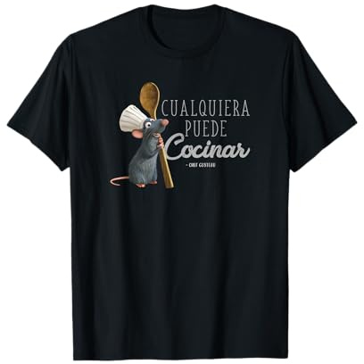 Disney Pixar Ratatouille Cualquiera Puede Cocinar T-Shirt