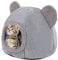 Katzenhöhle Katzenbett Katzenhaus Katzenbett für Indoor-Katzen Katzenzelt mit abnehmbarem waschbarem Kissen umweltfreundliche Filz-Katzenhöhle waschbar für Indoor-Katzen und Kätzchen