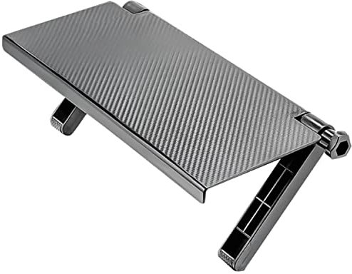TV Top Shelf Montage Bracket 13 Zoll Flat Panel Mount Adjustable Mount on Monitors to Hold Cable Boxes, Camera, Media Boxes, Game Console and Home Decor Faltbarer Organizer