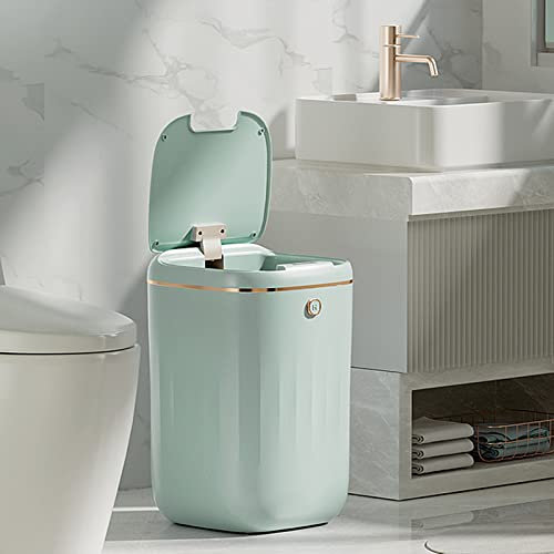 Boyuan Poubelle Automatique Capteur Infrarouge Poubelle de Cuisine Automatique 20L Poubelle de Recyclage LED Poubelle Electrique pour Cuisine, Bureau, Salle de Bain