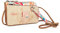 SKPAT - Bolso Mujer - Bolsos Bandolera Mujer Pequeño - Bolso Bandolera Mujer Pequeño - Bolso Móvil Mujer Bandolera - Bolso Para Movil Mujer Para Colgar -, Beige