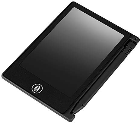 Akozon Kleine Tablets Im Taschenformat für Kinder, LCD 4,5 Zoll Handschrift Schreiben Wendry LCD-Schreiben Kinder Kinder Memo Liste Erinnerung Notiz Blets Tablet Zeichenbrett (Schwarz)