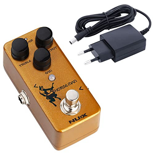 NUX NOD-1 Horseman Drive Overdrive Effektgerät + keepdrum Netzteil