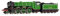 Hornby TT:120 Modelleisenbahn TT3004M LNER Klasse A1 4-6-2 4472 „Flying Scotsman“ – Lokomotiven der 3. Ära