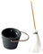 Miniature Mop Bucket Set Dollhouse Miniature Mop Bucket Cute Mini Cleaning Tools Props Doll Furniture Accessories Decoration Dollhouse Mini Broom Bucket Combination Doll House Cleaning Supplies Tools
