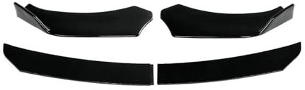 Auto Frontspoiler Für B&MW E39 E46 E53 E90 E92 E93 E60 E61 X5 E70 X6 E71 X1 Body Kit 4PCS Auto Vorderen Stoßfänger Lippe Kinn Spoiler Seite Splitter Zubehör Frontsplitter Stoßstangenlippe ( Farbe : Gl