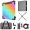 GVM Lampe Vidéo LED Flexible 100 W RGB, 2000 K ~ 10000 K, Panneau Lumineux LED Pliable Flexible, 16 Effets d'éclairage avec Boîte à Lumière, Contrôle par Application Éclairage GVM Pour La Photographie