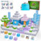 MerryXGift Magnetic Building Blocks, 85 Pieces Build Mine Magnetics World Set Magnetic Tiles for Kids Toys for 3 to 8 Year Old Boys Girls Christmas Birthday Gift
