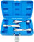 Thsakzo Lot De 3 Clé Pour Conduites D'Injection Diesel,CléS Pour Tuyau De Carburant, Extracteur De Conduite De Carburant Fendue,EntraîNement D'Injection De Carburant Conduit D'Injecteur 14/17/19 MM