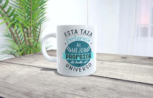 La Huella Tazza personalizzabile. Questa tazza è la migliore insegnante dell'intero universo. Tutto detto per un insegnante stellare.