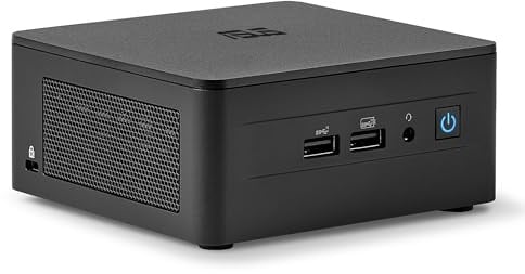ASUS NUC 13 Pro Tall Kit RNUC13ANHI30003 - Barebone - Mini-PC - 1 x Core i3 i3-1315U / 1.2 GHz - RAM 0 GB - UHD Graphics - 1GbE, 2.5GbE, Wi-Fi 6E, Bluetooth 5.3 - Schwarz