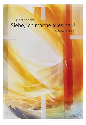 Jahreslosung Eberhard Münch 2026, Kunstdruck 63 x 92cm (Edition Eberhard Münch)