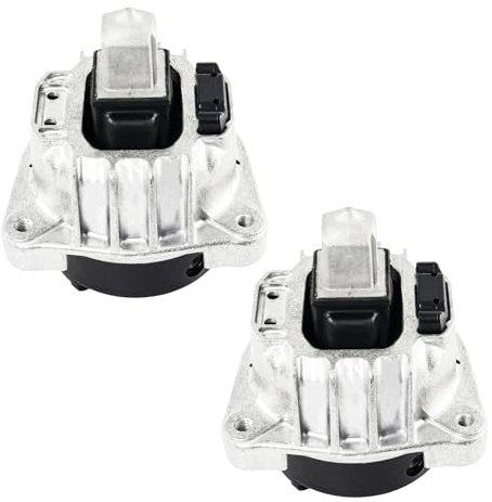 Fesuda 2pcs Motorlager Lagerung Motor Kompatibel mit BMW 5er F10 F11 F07 6er F12 F06 7er F01-04, Mounts Motorhalter Motoraufhängung Lagerung Replace# 104265