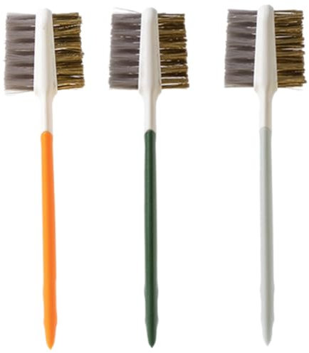 JEWEDECO Stainless Steel Gas Stove Brush Gas Hob Cleaner Stovetop Cleaning Tool Wire Brush Stove