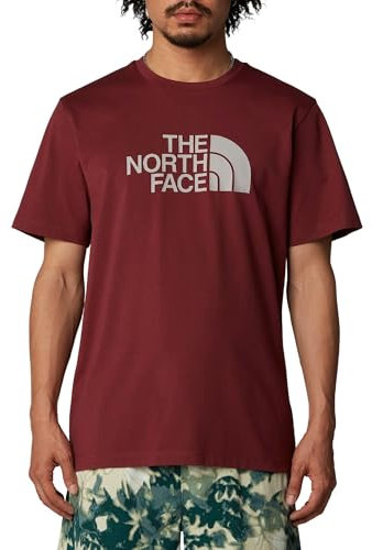 THE NORTH FACE NF0A8A6C58C M S/S Easy Tee T-Shirt Herren Sumac-Moonstone Grey Größe S