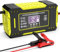 UAGFDFF Power Inverter Caricabatterie Intelligente per Auto con Display LCD da 6A 12V unità di Ricarica per Batterie per Auto E Moto Batteria al Piombo Invertitore di Tensione Fotovoltaico