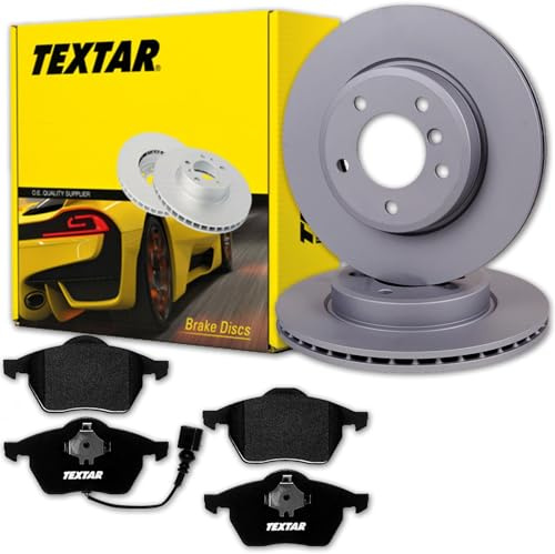Textar Bremsscheiben 312mm + Beläge vorne | 92098505 + 2339201 für Golf 4 A3 TT Leon Octavia